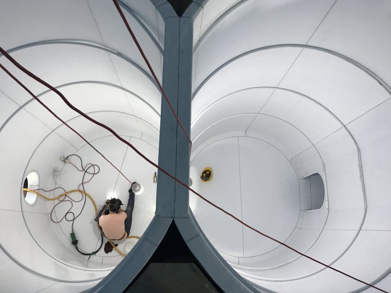 某國有大型稀土集團(tuán)公司現(xiàn)場鋼襯四氟項(xiàng)目